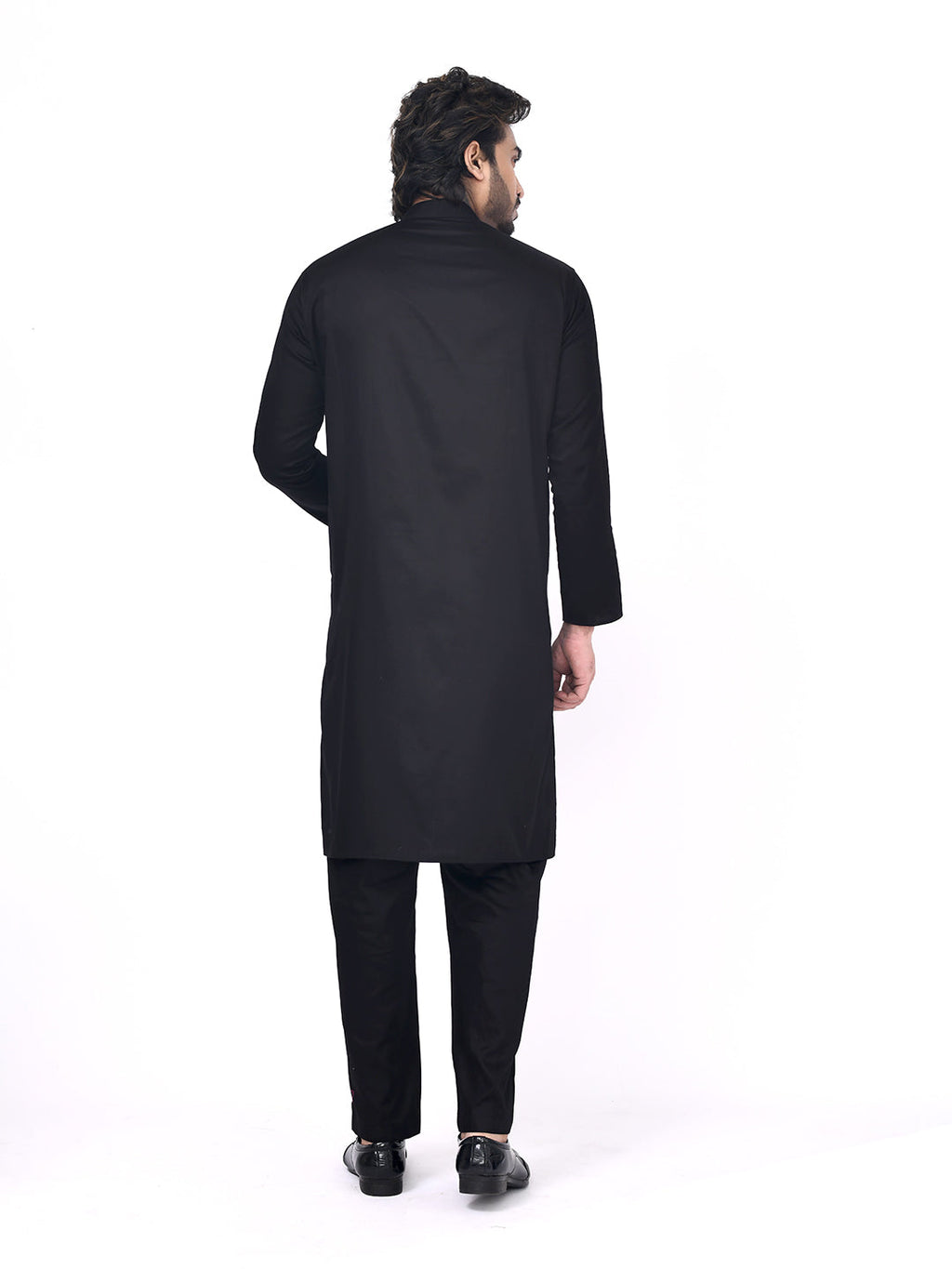 Crane Garden Embroidered Kurta