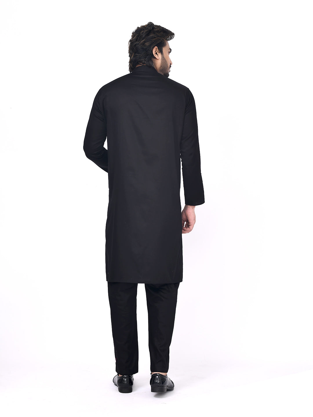 Crane Garden Embroidered Kurta