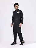 Crane Garden Embroidered Kurta