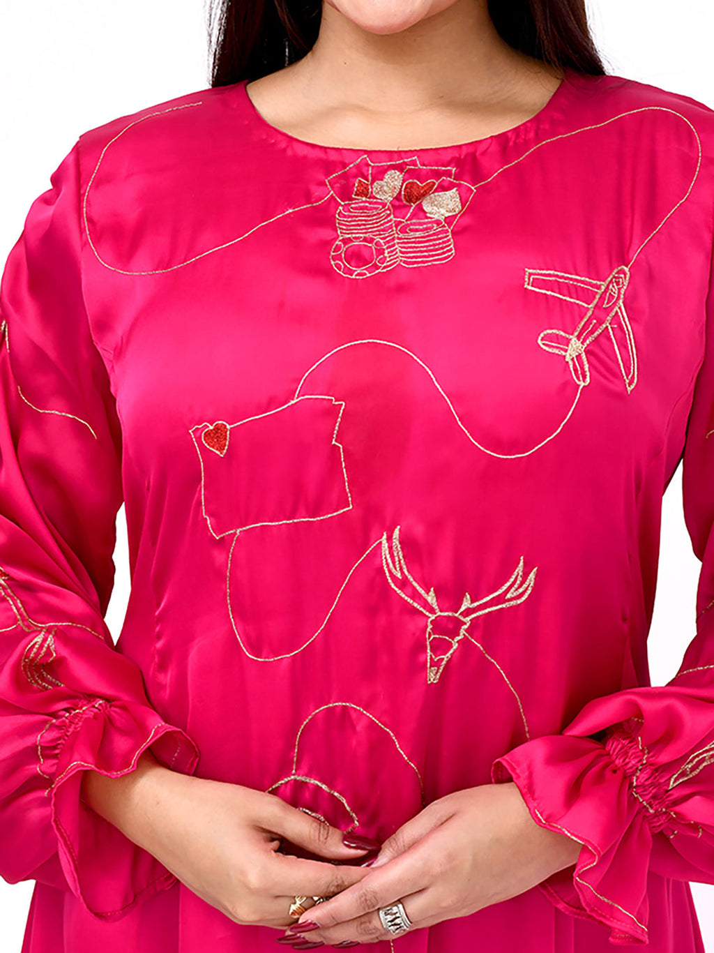 The Story Embroidered Dress