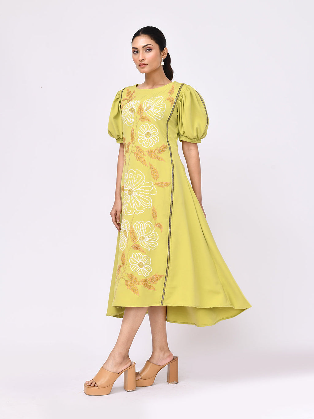 Garden Embroidered Dress