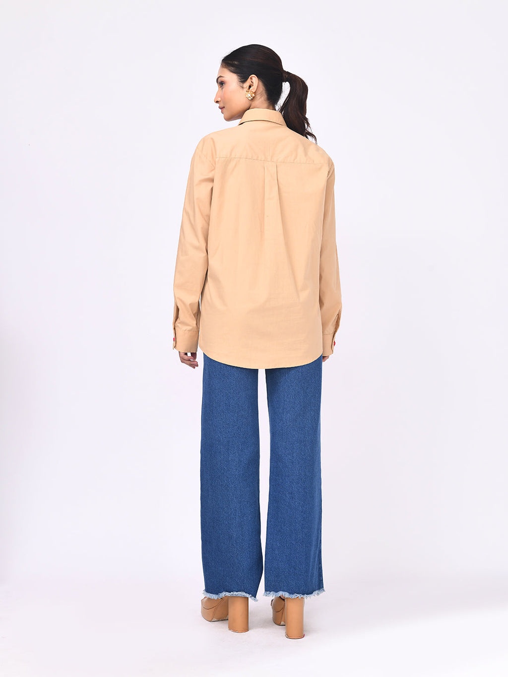 Smiley Garden Embroidered Shirt
