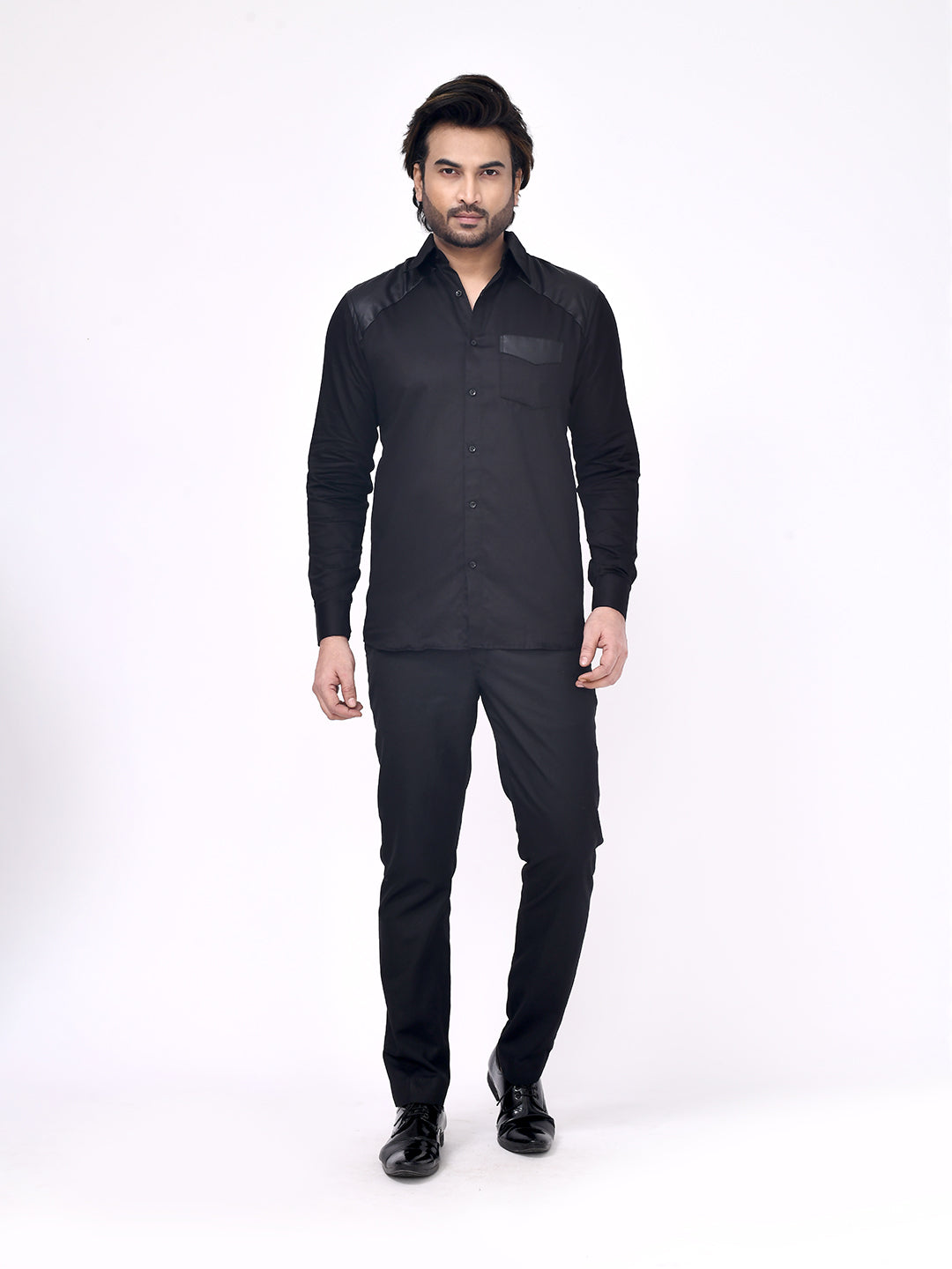 Golden Leo  Black Shirt
