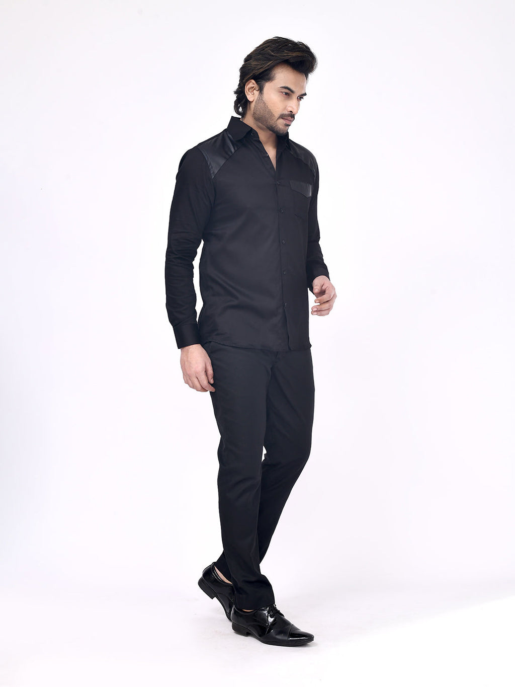 Golden Leo  Black Shirt