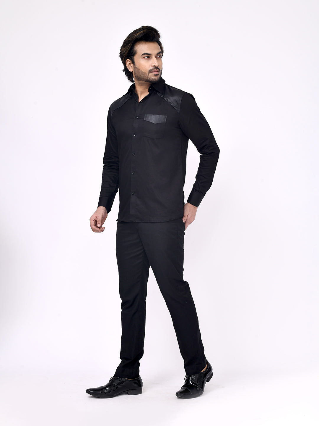 Golden Leo  Black Shirt