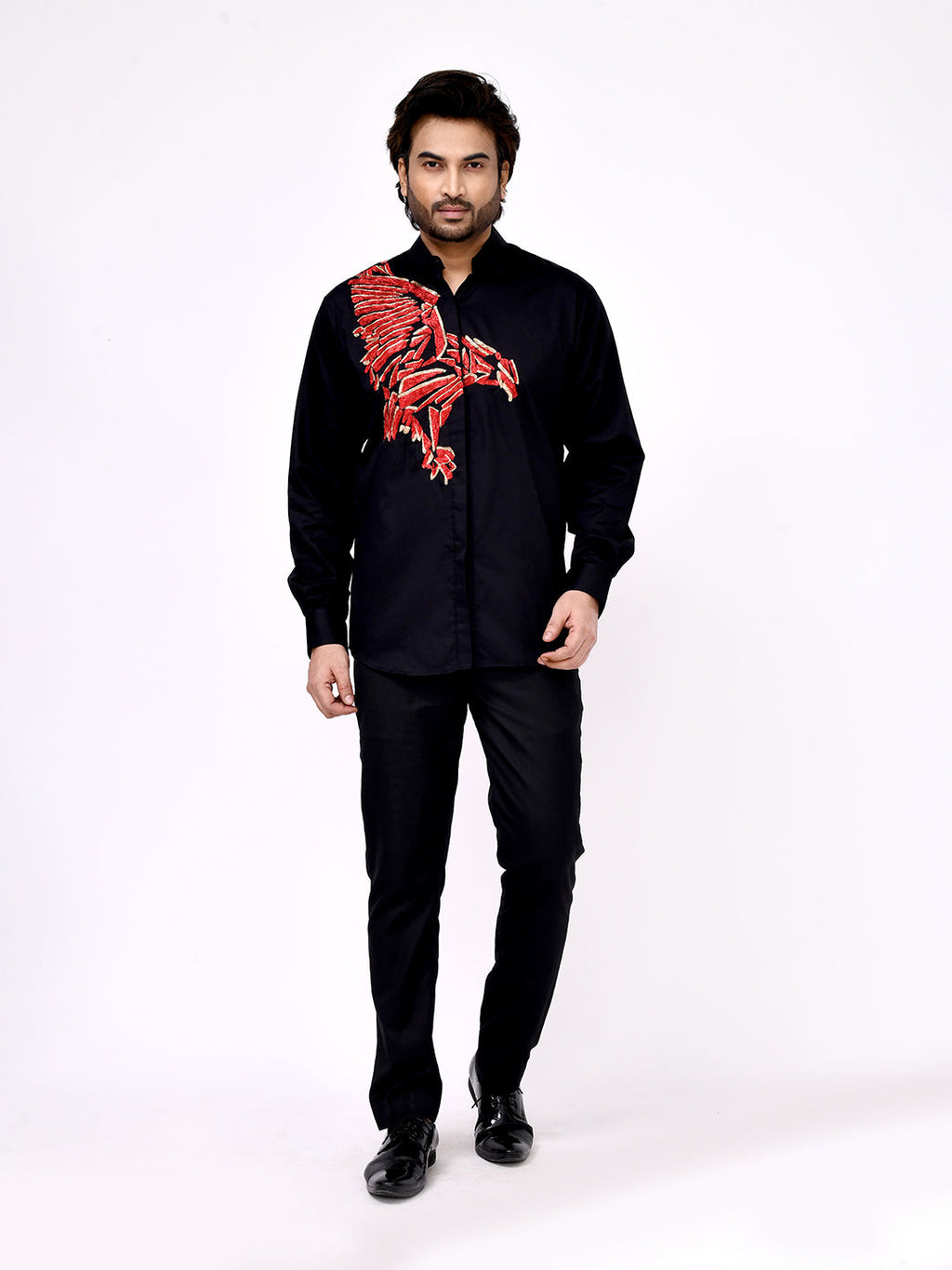 Imperial Wing Embroidered Shirt