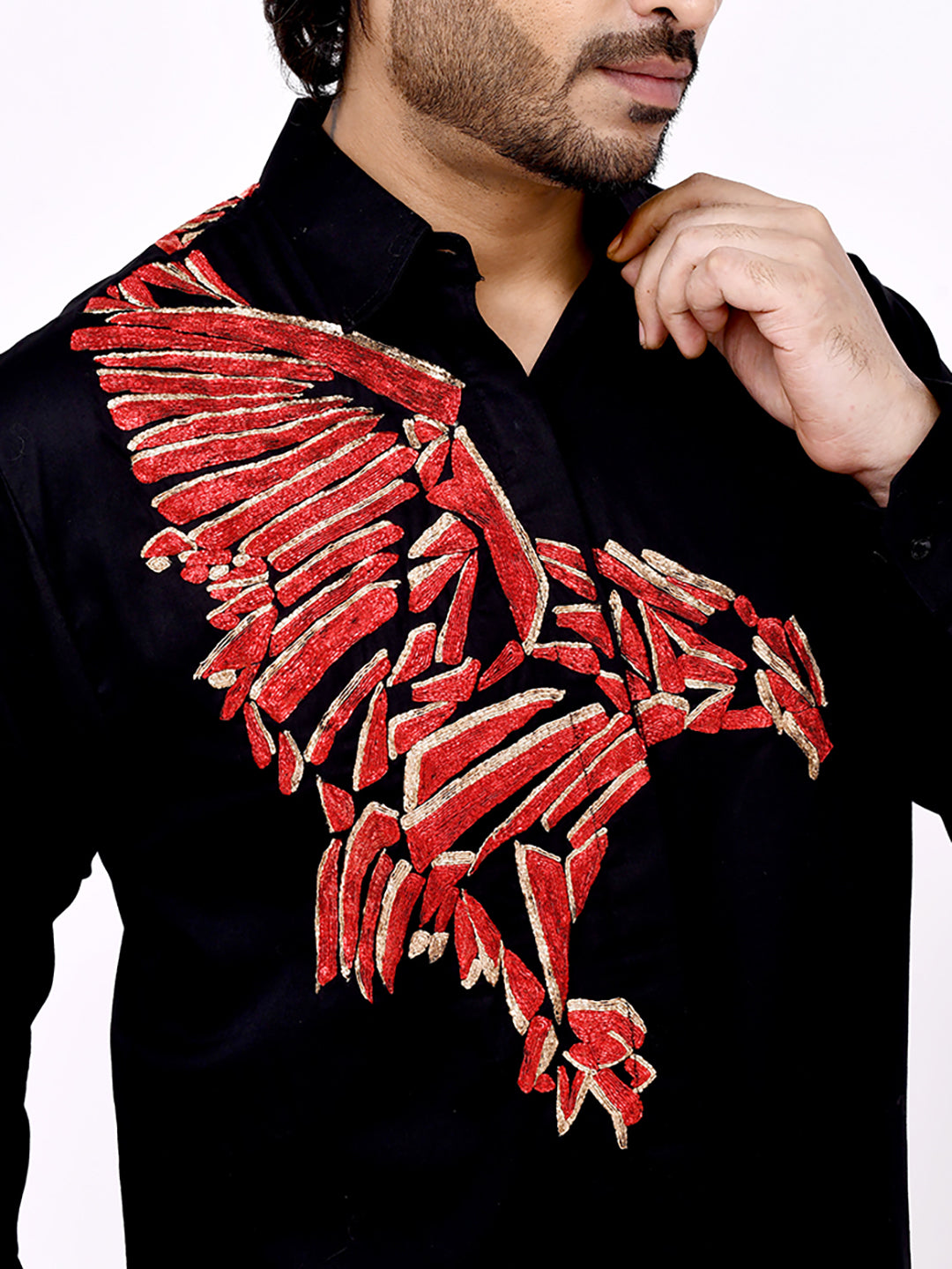 Imperial Wing Embroidered Shirt