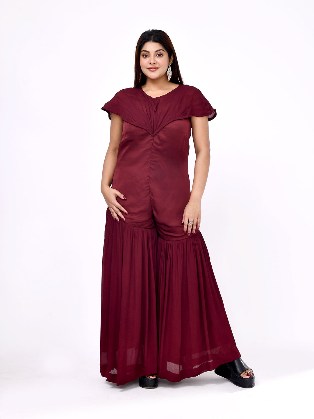 Regal Drape Jumpsuit