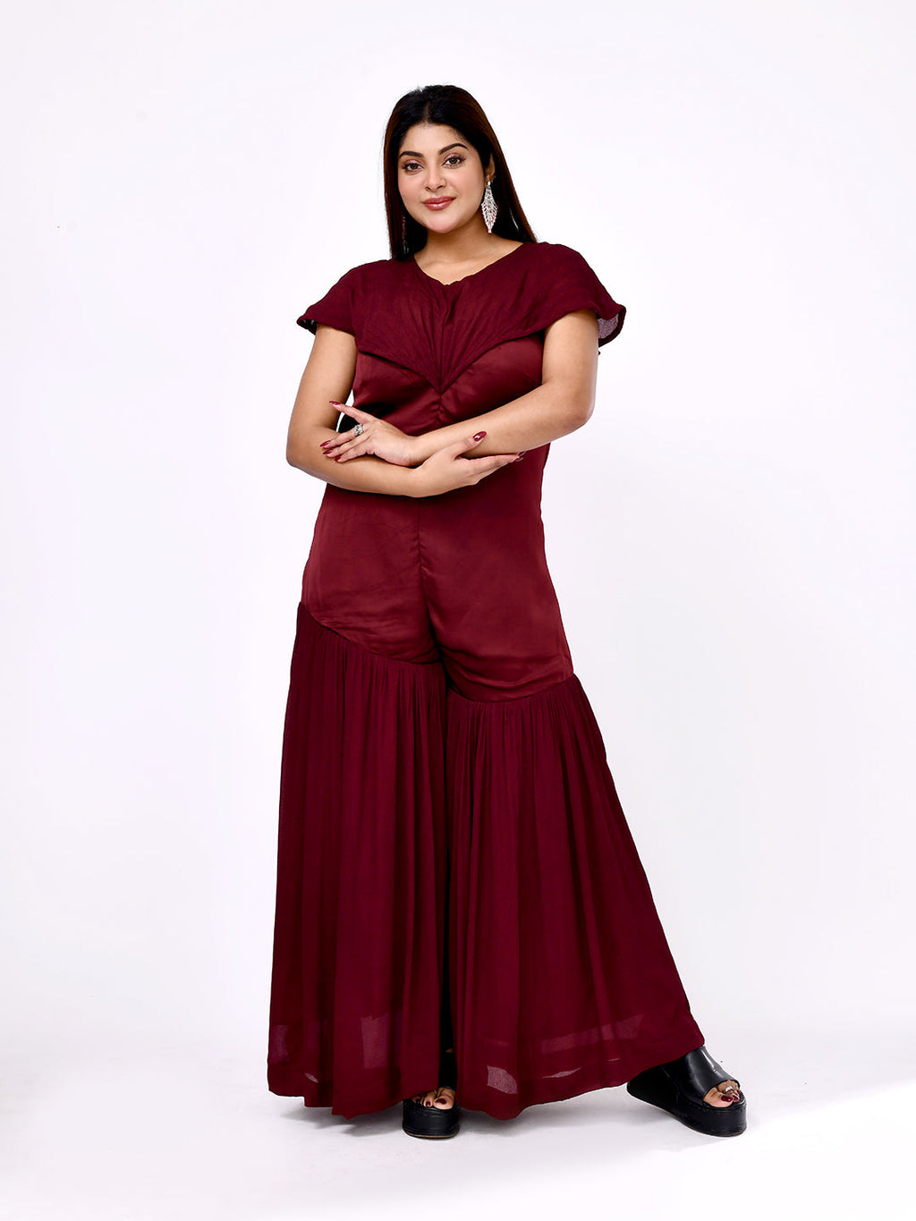 Regal Drape Jumpsuit