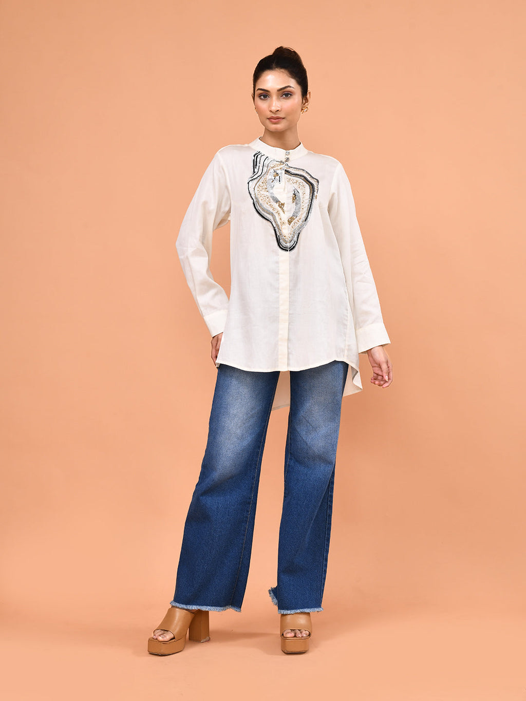 Aura Embroidered Shirt