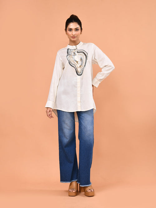 Aura Embroidered Shirt