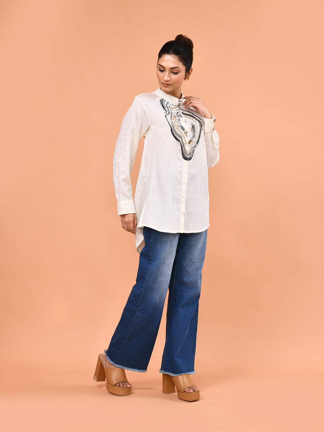 Aura Embroidered Shirt