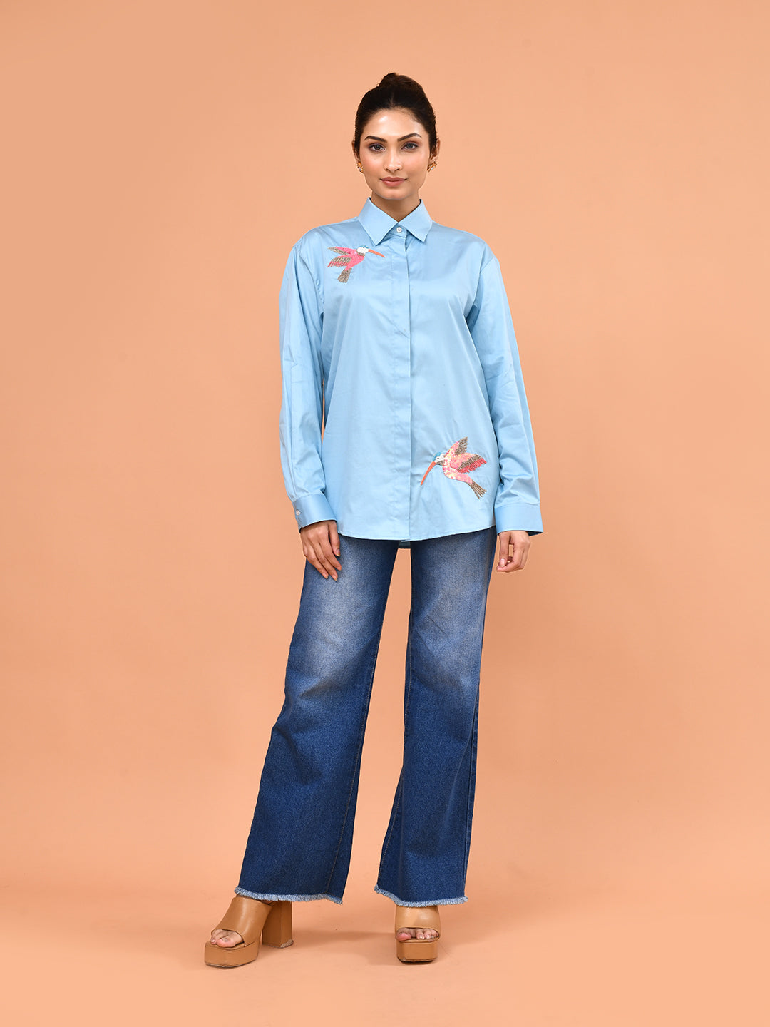Skybird Embroidered Shirt