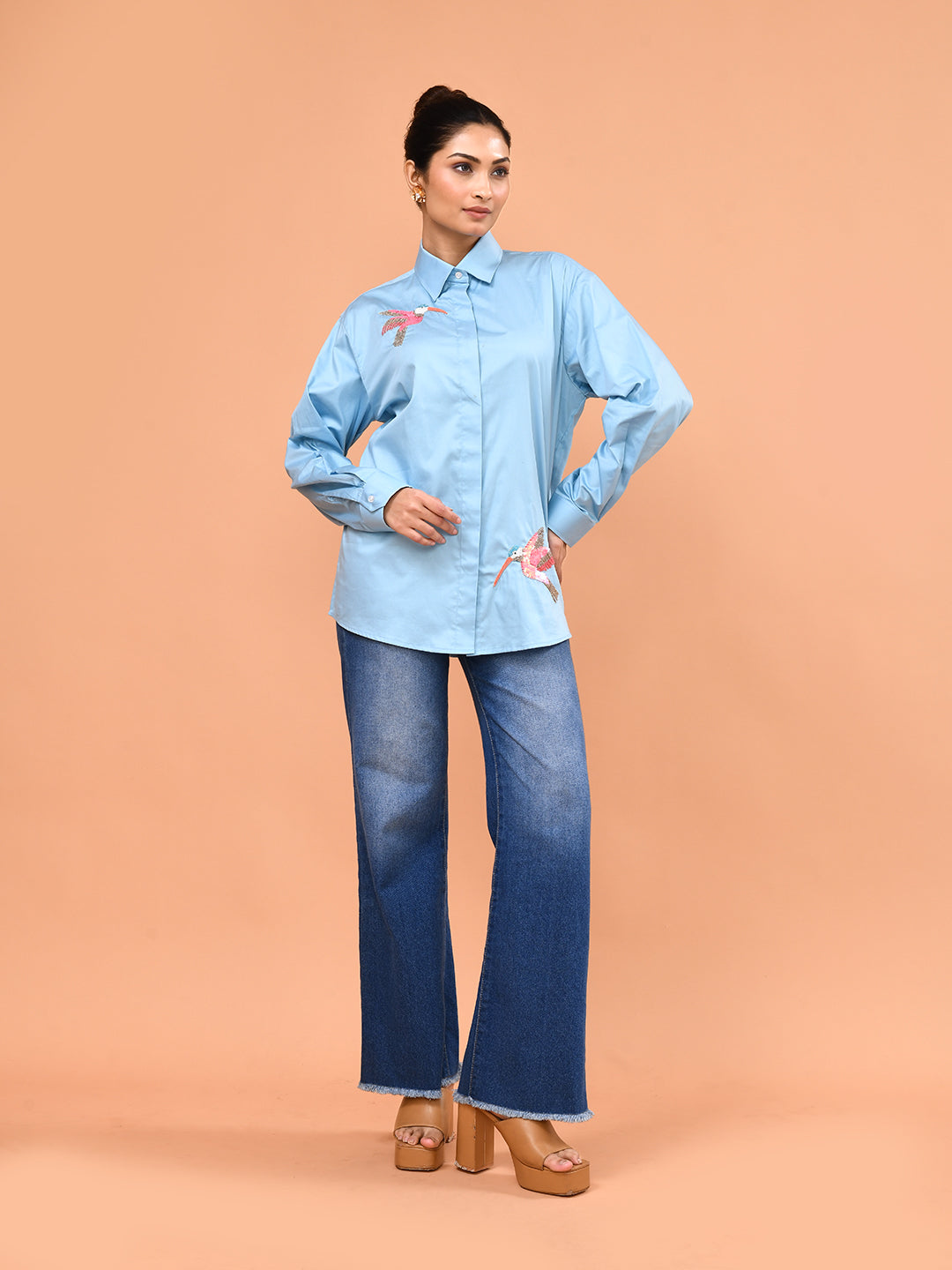 Skybird Embroidered Shirt