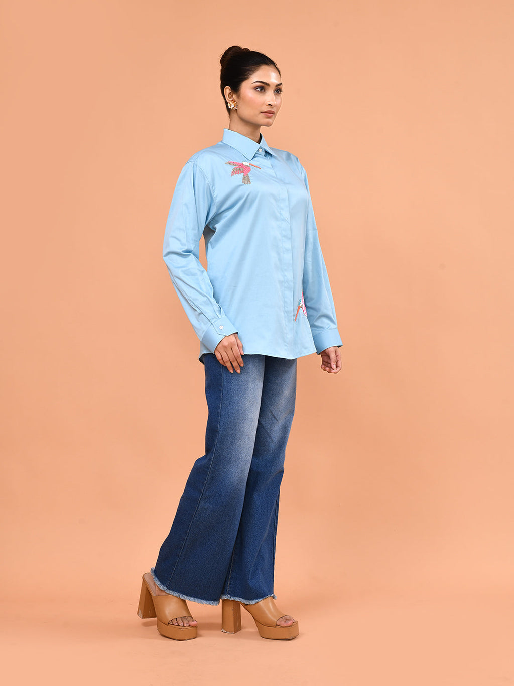 Skybird Embroidered Shirt