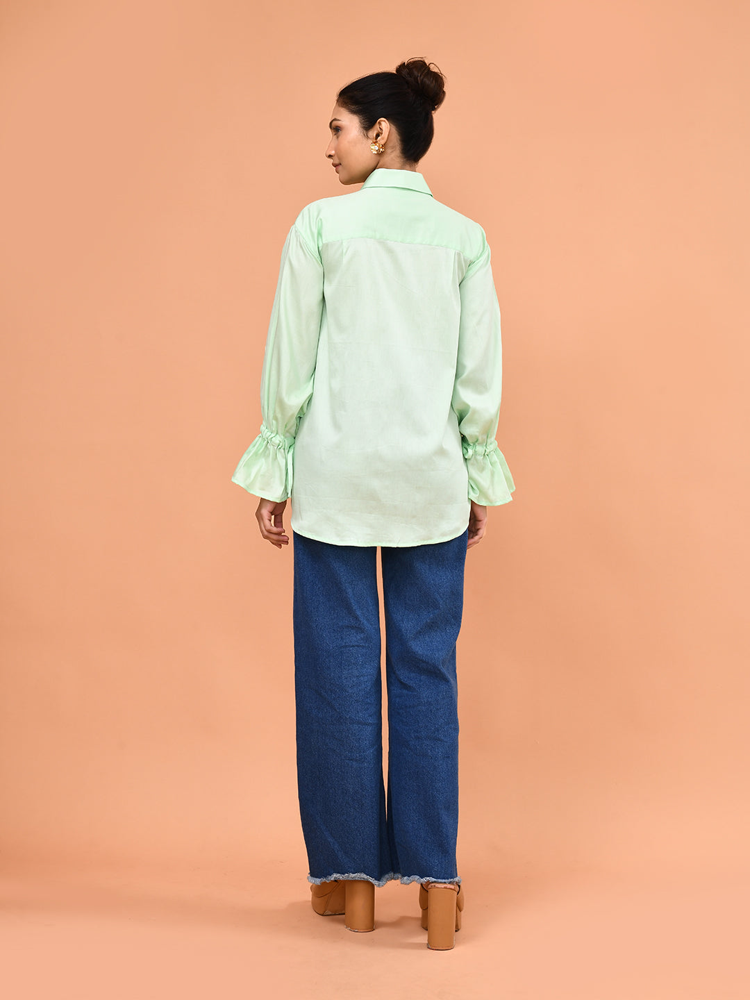 Mint Meadow Pocket Shirt