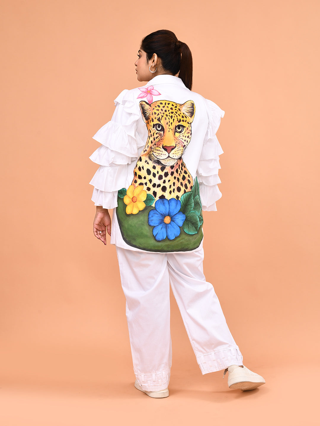 Wild Muse Ruffle Jacket Set