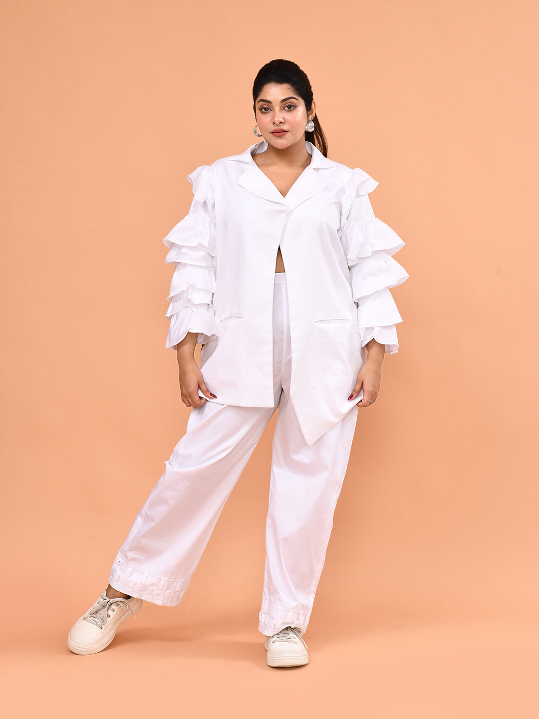 Wild Muse Ruffle Jacket Set