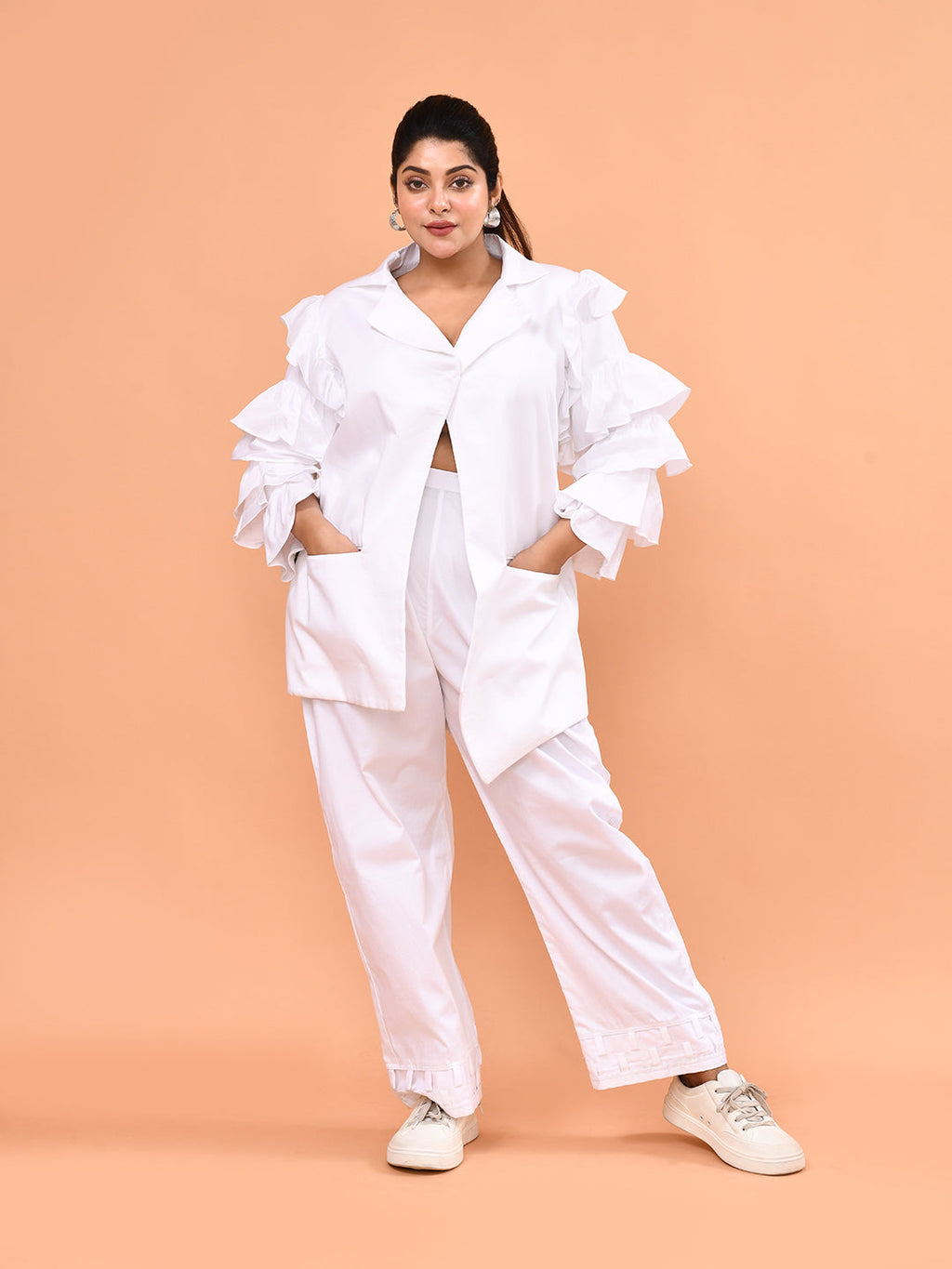 Wild Muse Ruffle Jacket Set