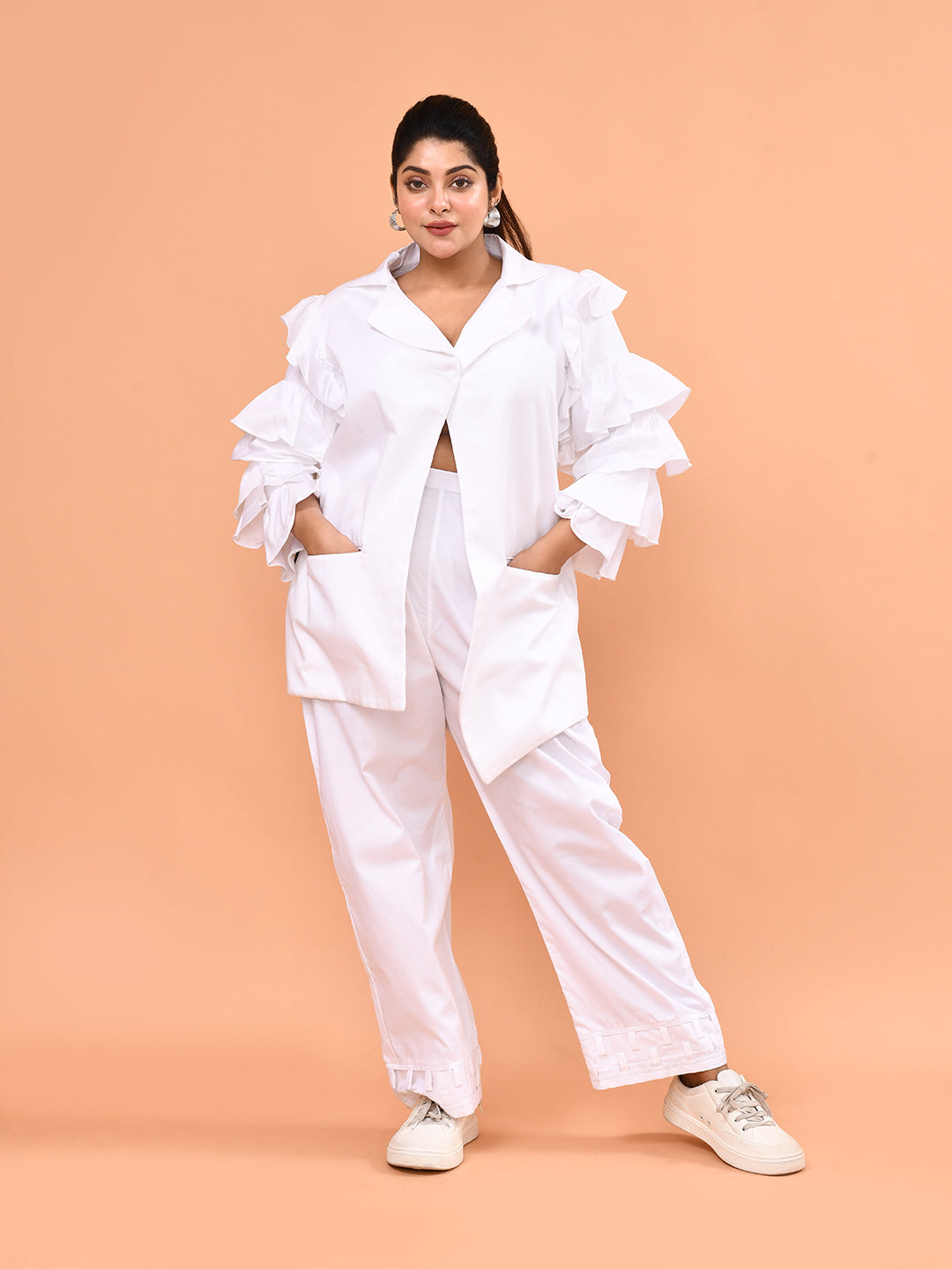 Wild Muse Ruffle Jacket Set
