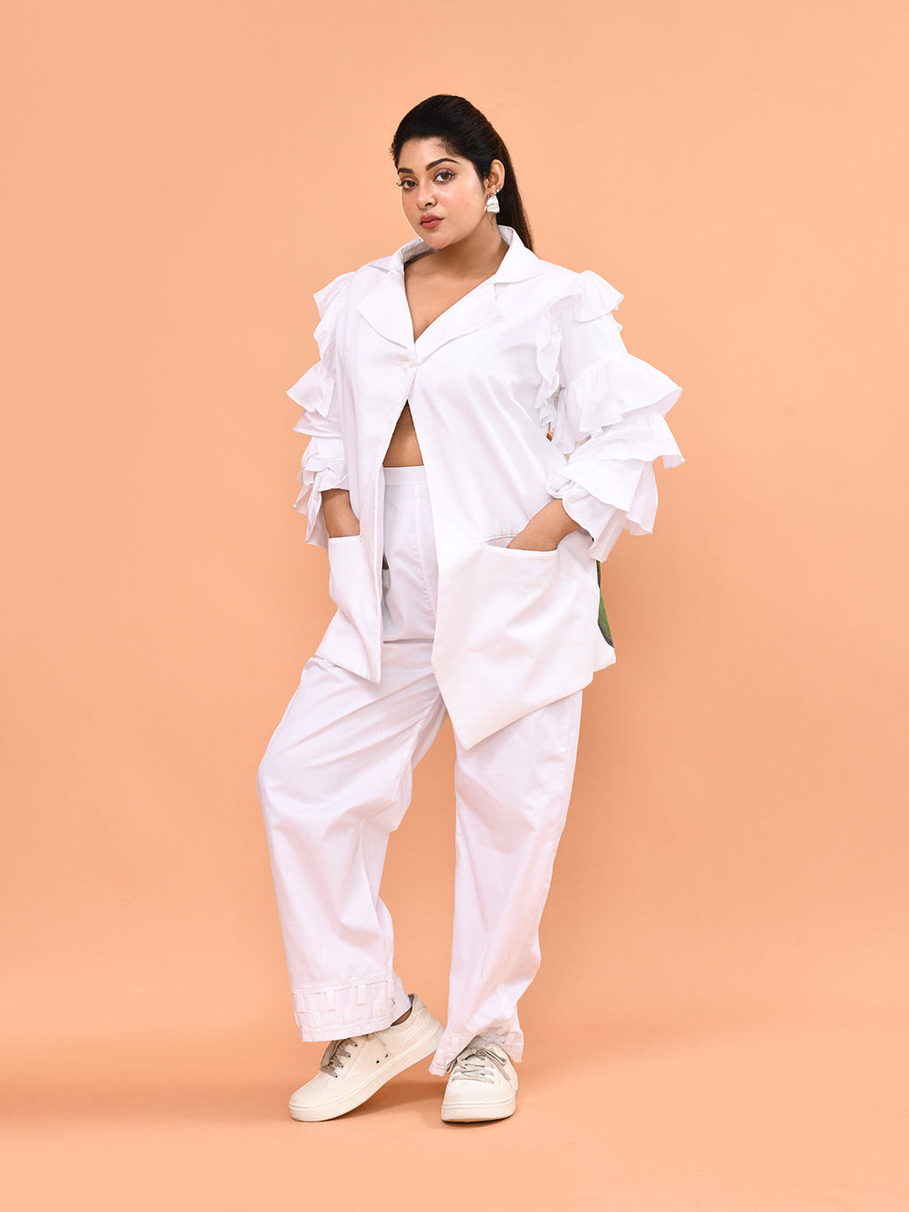 Wild Muse Ruffle Jacket Set