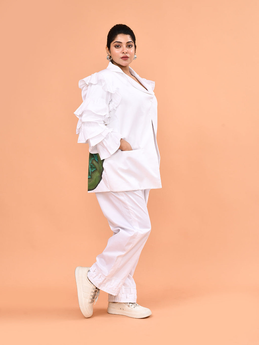 Wild Muse Ruffle Jacket Set