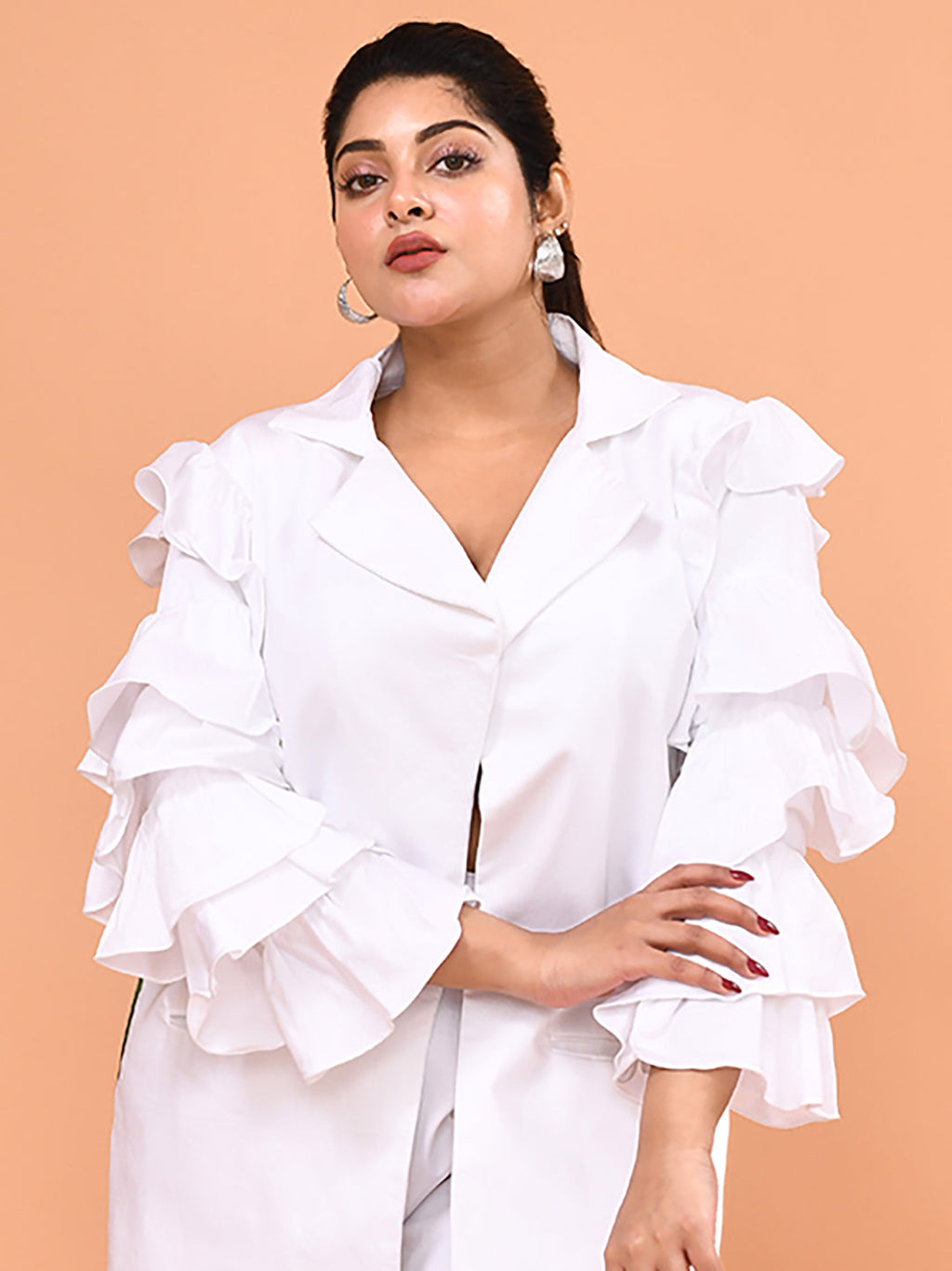 Wild Muse Ruffle Jacket Set