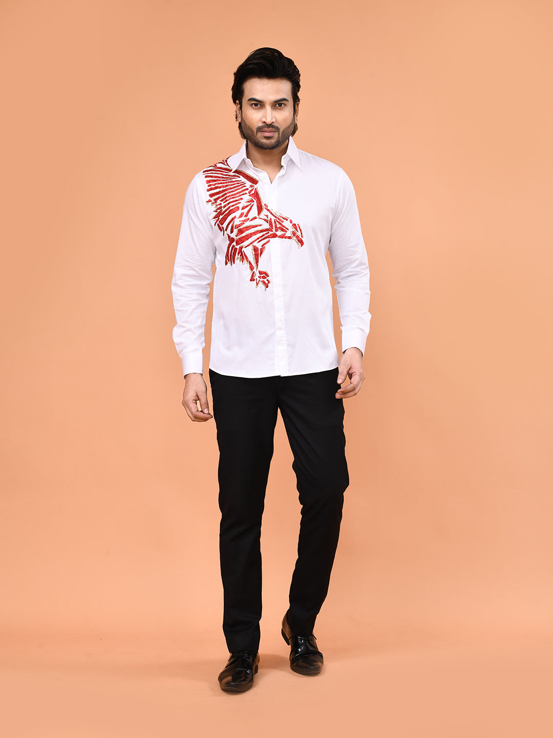 Imperial Wing Embroidered Shirt