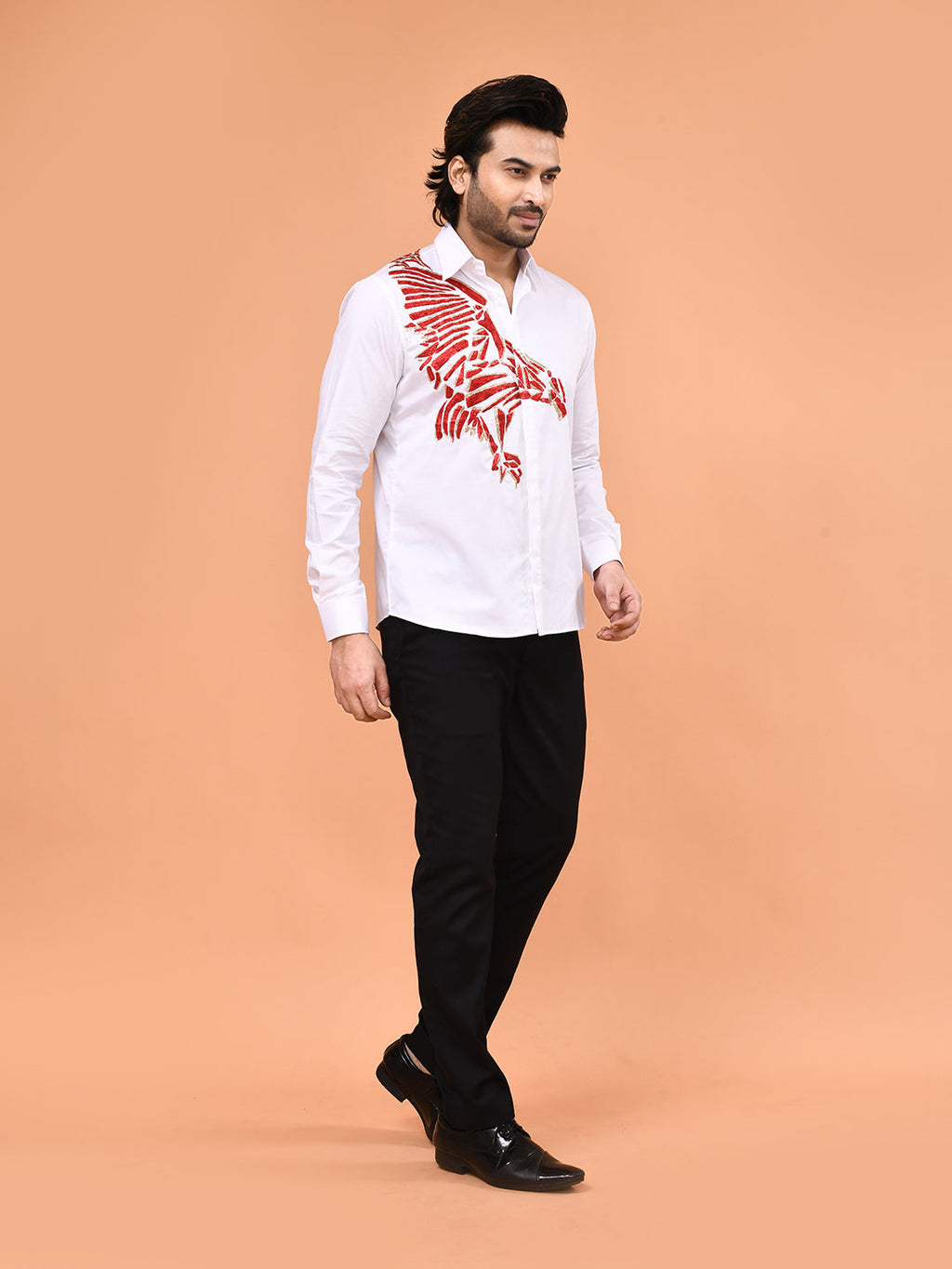 Imperial Wing Embroidered Shirt