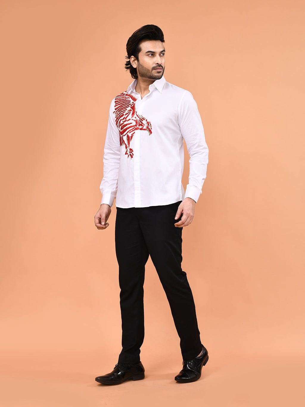 Imperial Wing Embroidered Shirt